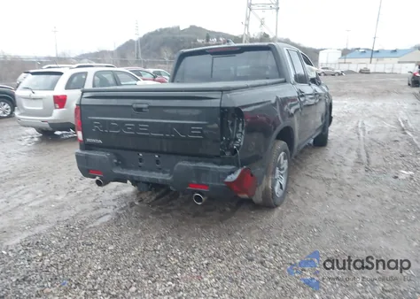 2025 Honda Ridgeline Rtl из США, поврежденный, VIN 5FPYK3F5XSB001489
